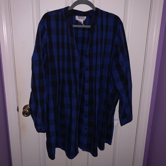 Blue Buffalo Check Button Down - Picture 2 of 6